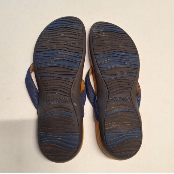 VIONIC Blue Women's Sandals - Picture 3 of 3